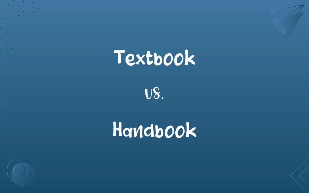 Textbook vs. Handbook