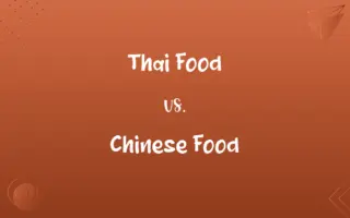 Thai Food vs. Chinese Food