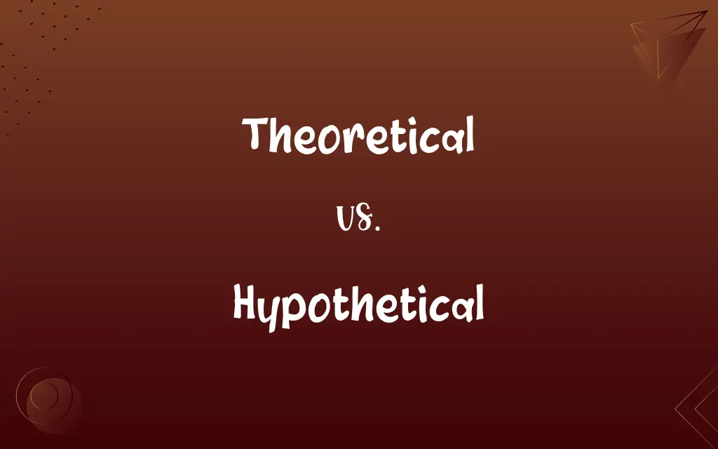 Theoretical vs. Hypothetical