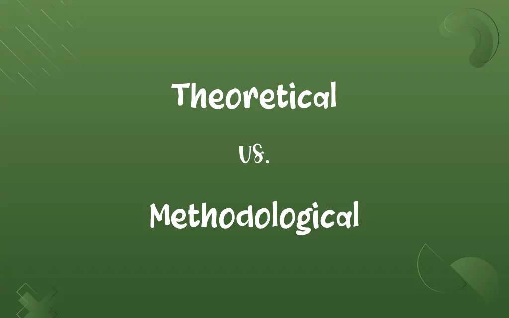 Theoretical vs. Methodological