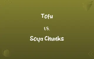 Tofu vs. Soya Chunks
