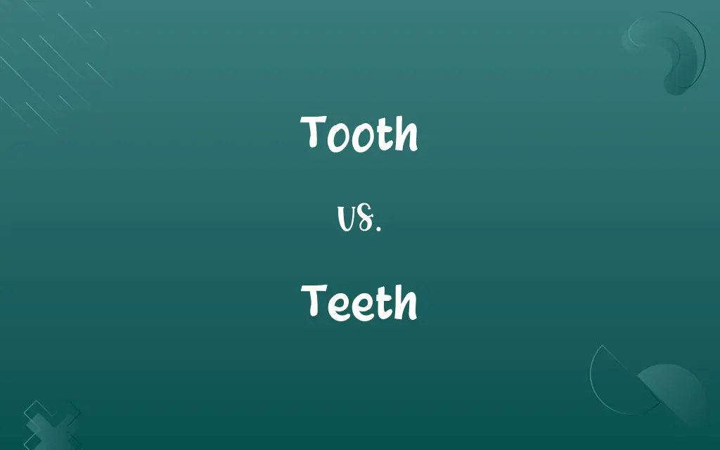 Tooth vs. Teeth