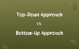 Top-Down Approach vs. Bottom-Up Approach