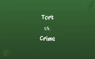 Tort vs. Crime
