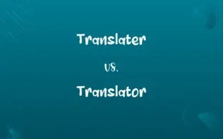 Translater vs. Translator