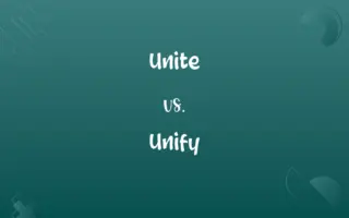 Unite vs. Unify