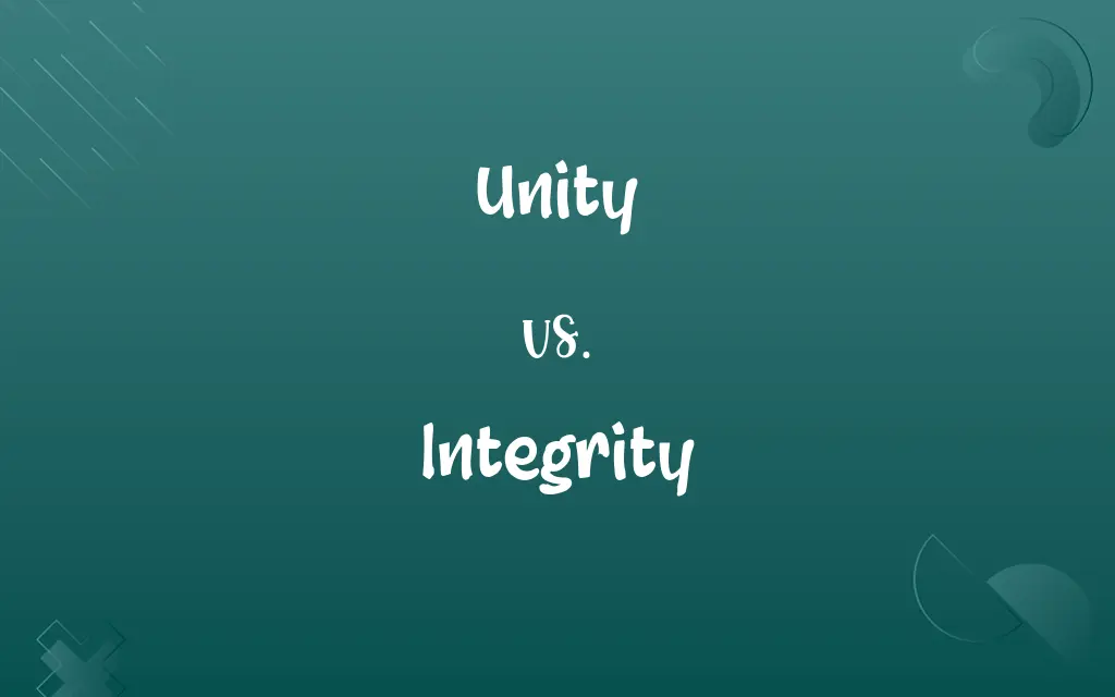 Unity vs. Integrity