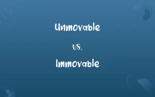 Unmovable vs. Immovable