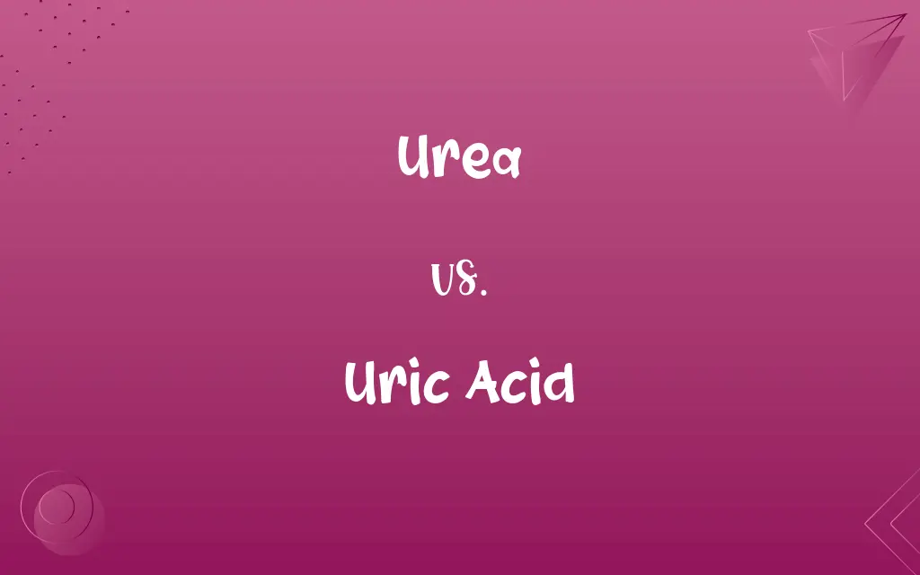 Urea vs. Uric Acid