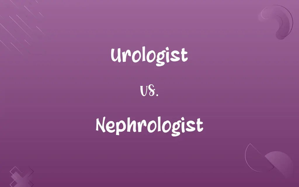 Urologist vs. Nephrologist