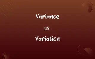 Variance vs. Variation