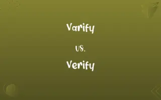 Varify vs. Verify