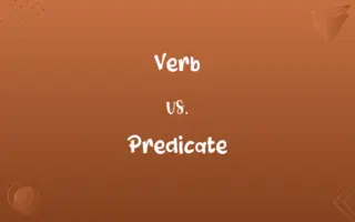 Verb vs. Predicate