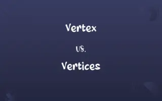 Vertex vs. Vertices