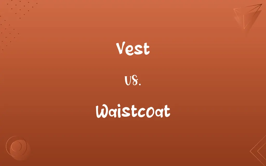 Vest vs. Waistcoat