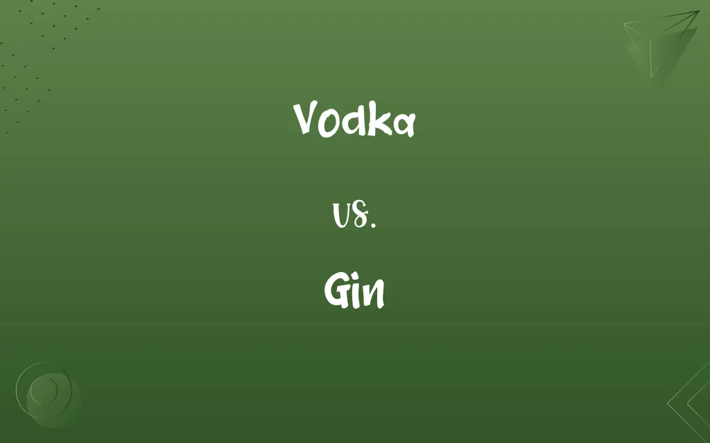 Vodka vs. Gin