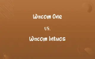 Wacom One vs. Wacom Intuos