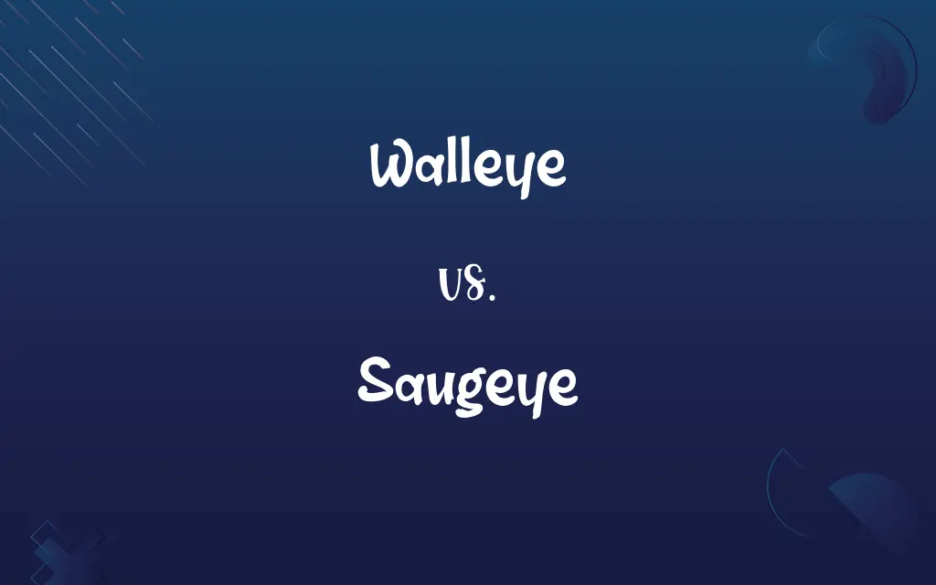 Walleye vs. Saugeye