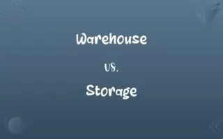Warehouse vs. Storage