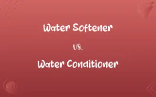 Water Softener vs. Water Conditioner