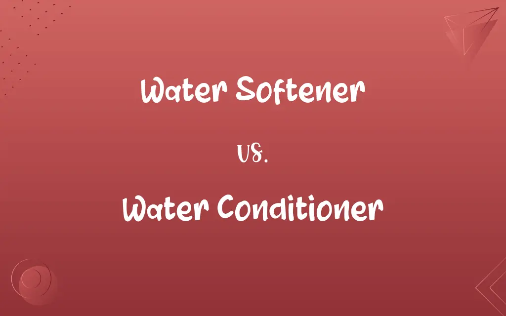 Water Softener vs. Water Conditioner