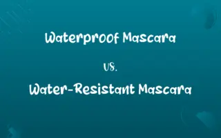 Waterproof Mascara vs. Water-Resistant Mascara