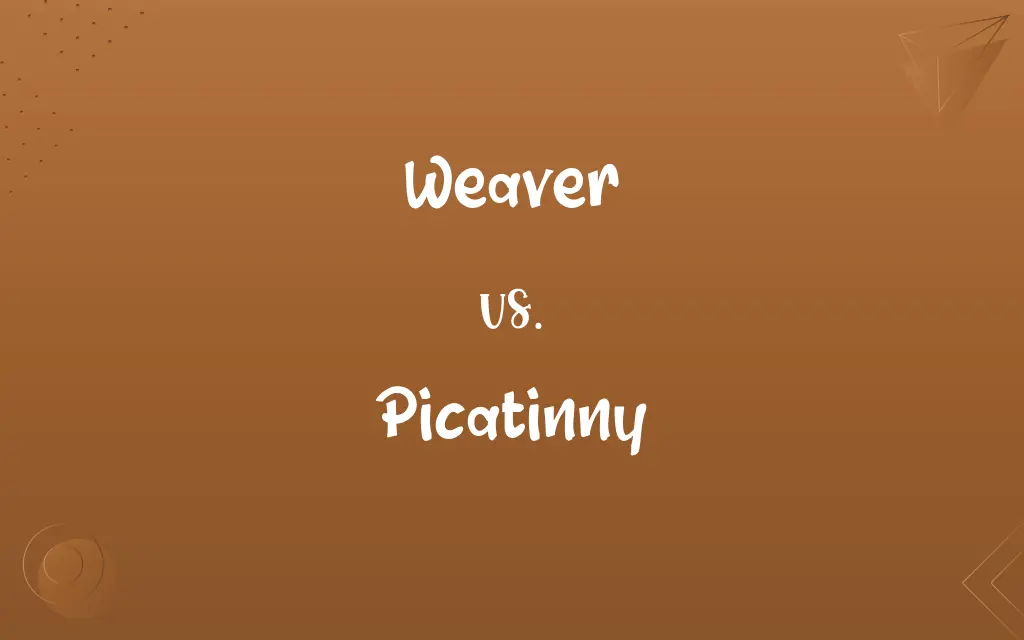 Weaver vs. Picatinny
