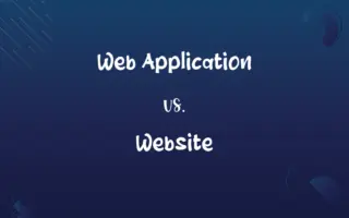 Web Application vs. Website