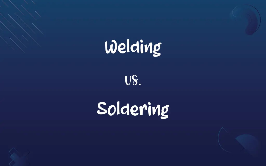 Welding vs. Soldering