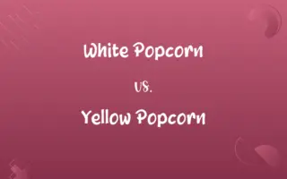 White Popcorn vs. Yellow Popcorn