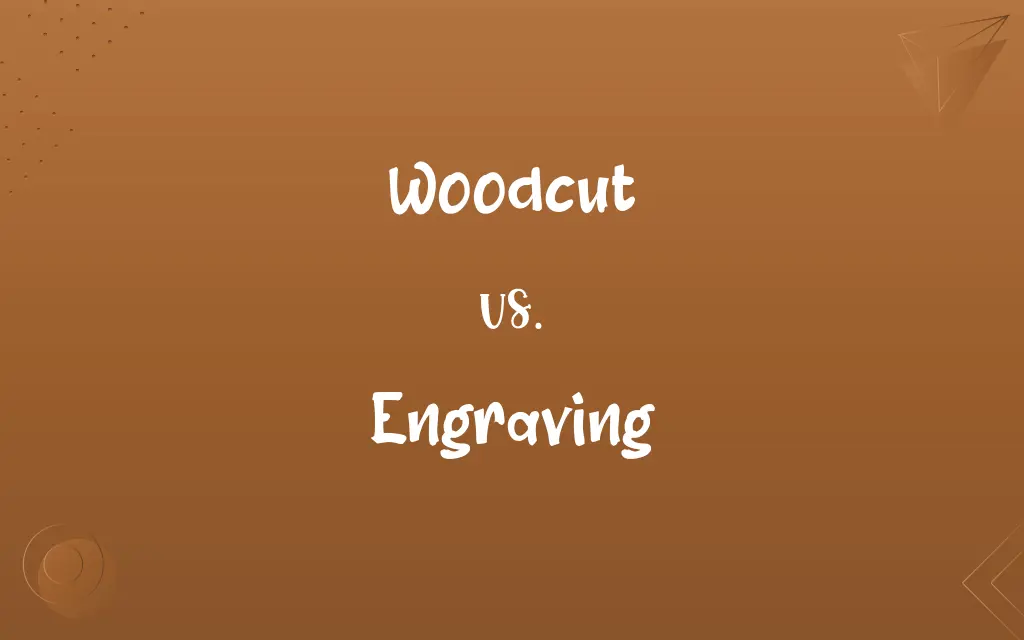 Woodcut vs. Engraving