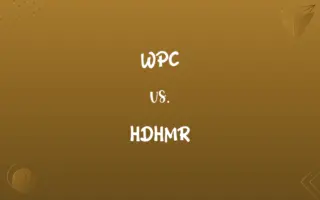 WPC vs. HDHMR