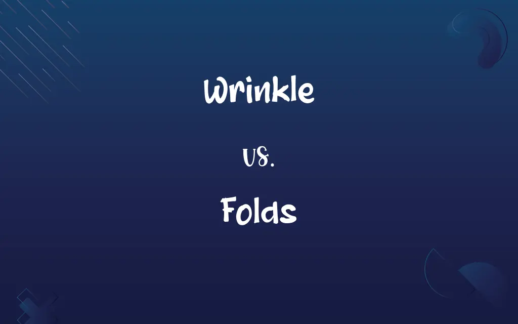 Wrinkle vs. Folds