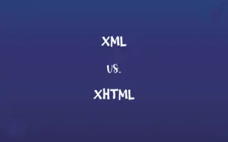 XML vs. XHTML