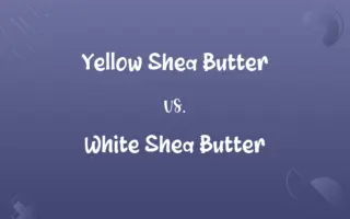 Yellow Shea Butter vs. White Shea Butter